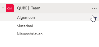 Teams Kanaal e-mailen